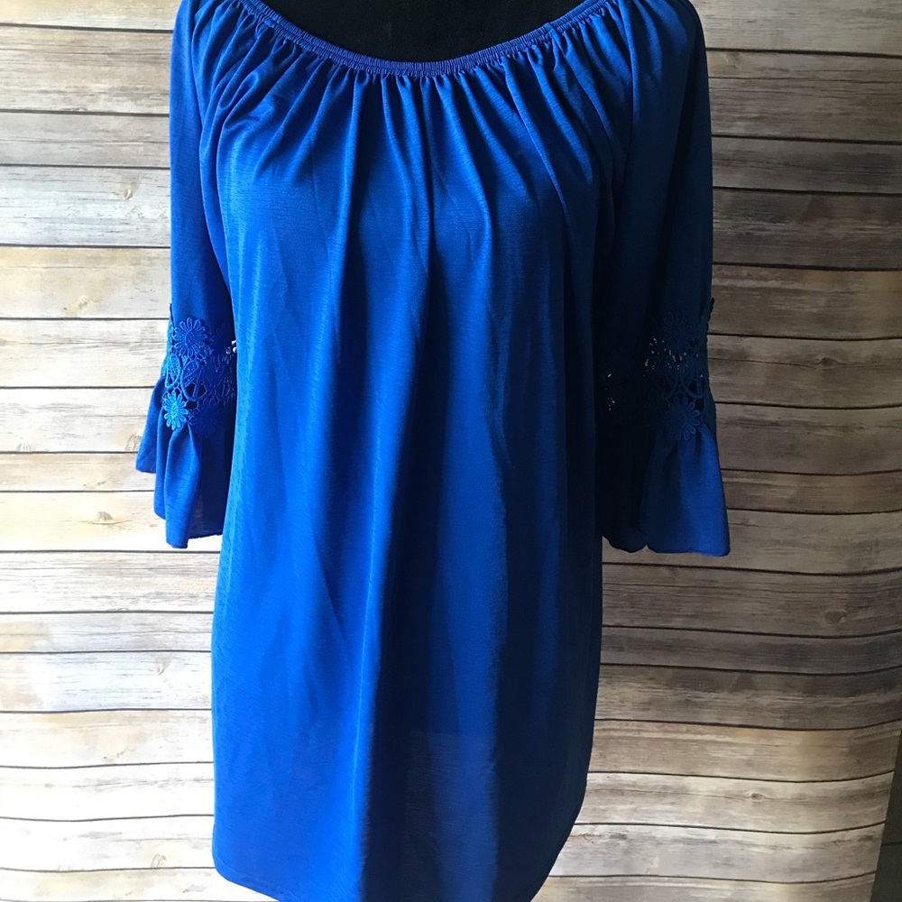 Royal blue stretchy tunic  - new with tags